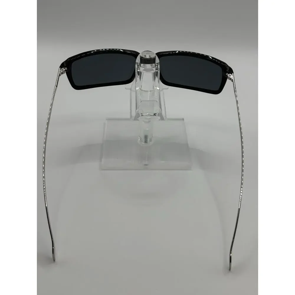 Versus Sunglasses Rectangular Black Gray Lenses Unisex 53mm